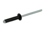 Rebite Pop de Aço Corpo Alumínio Preto 6,0MM